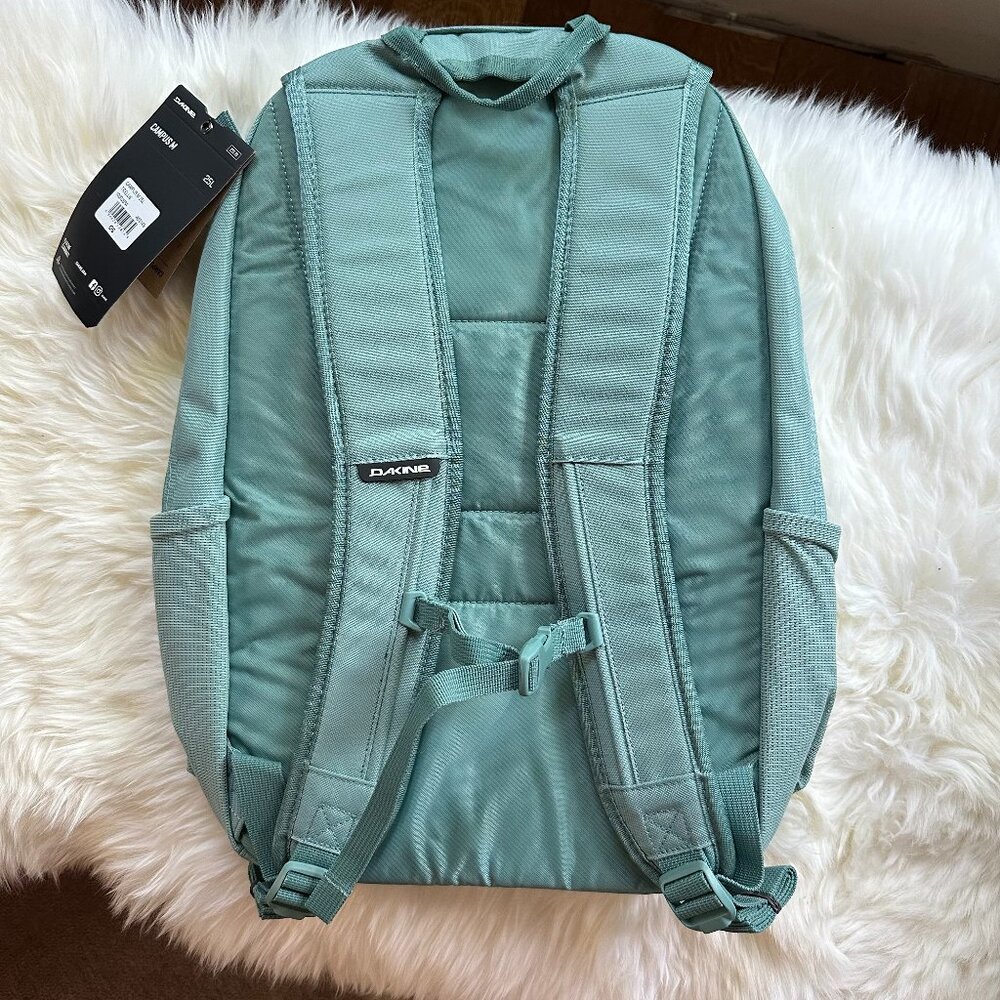 DAKINE {NWT} Campus 25 L Backpack | "Trellis" blue-green - Picture 3 of 11